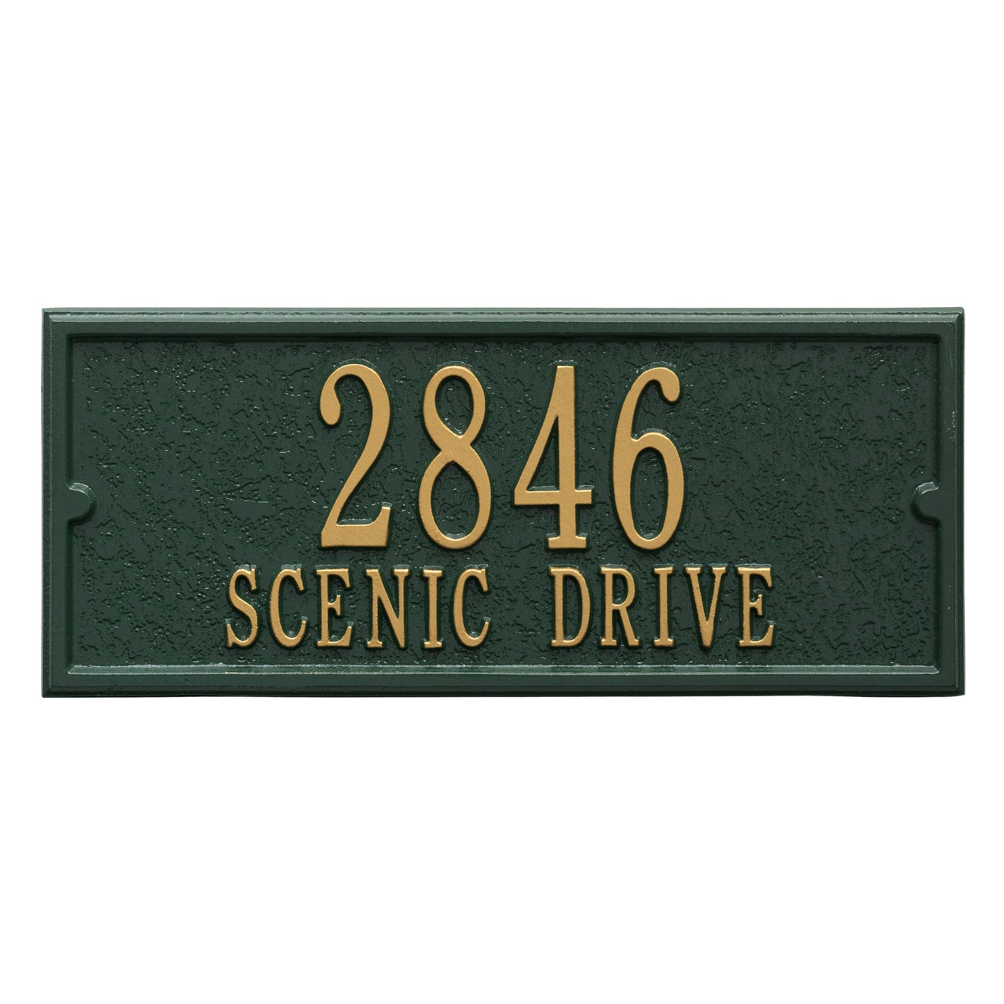 Whitehall Products Personalized Mailbox Side Address Plaque
