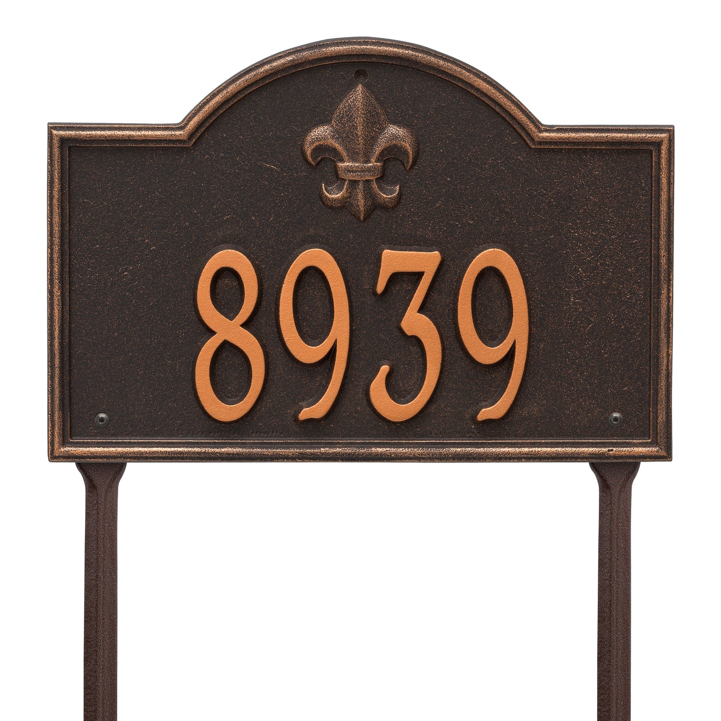 Whitehall Products Bayou Vista Standard Lawn Plaque One Line