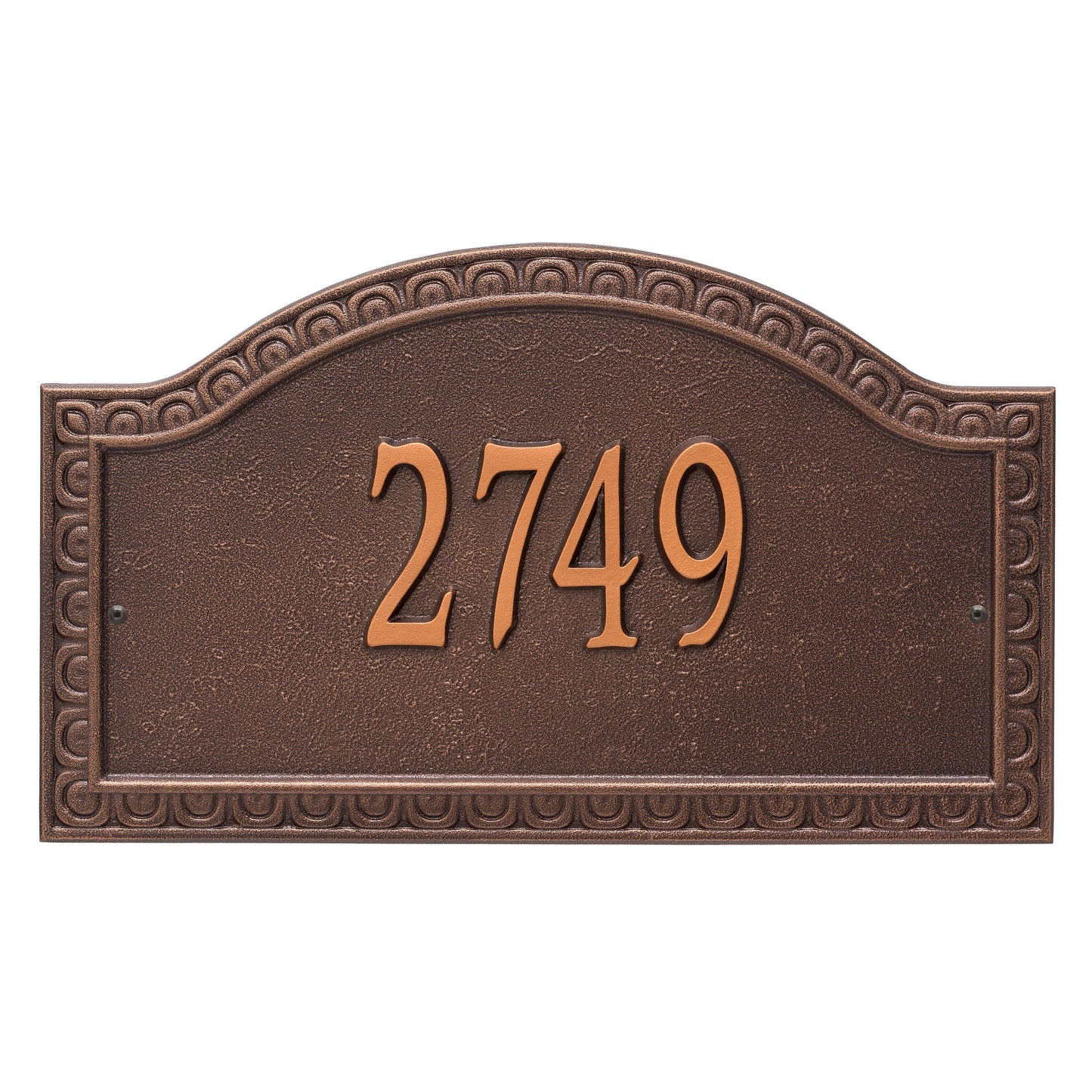 Whitehall Products Personalized Penhurst Grande Wall Plaque One Line Black/gold
