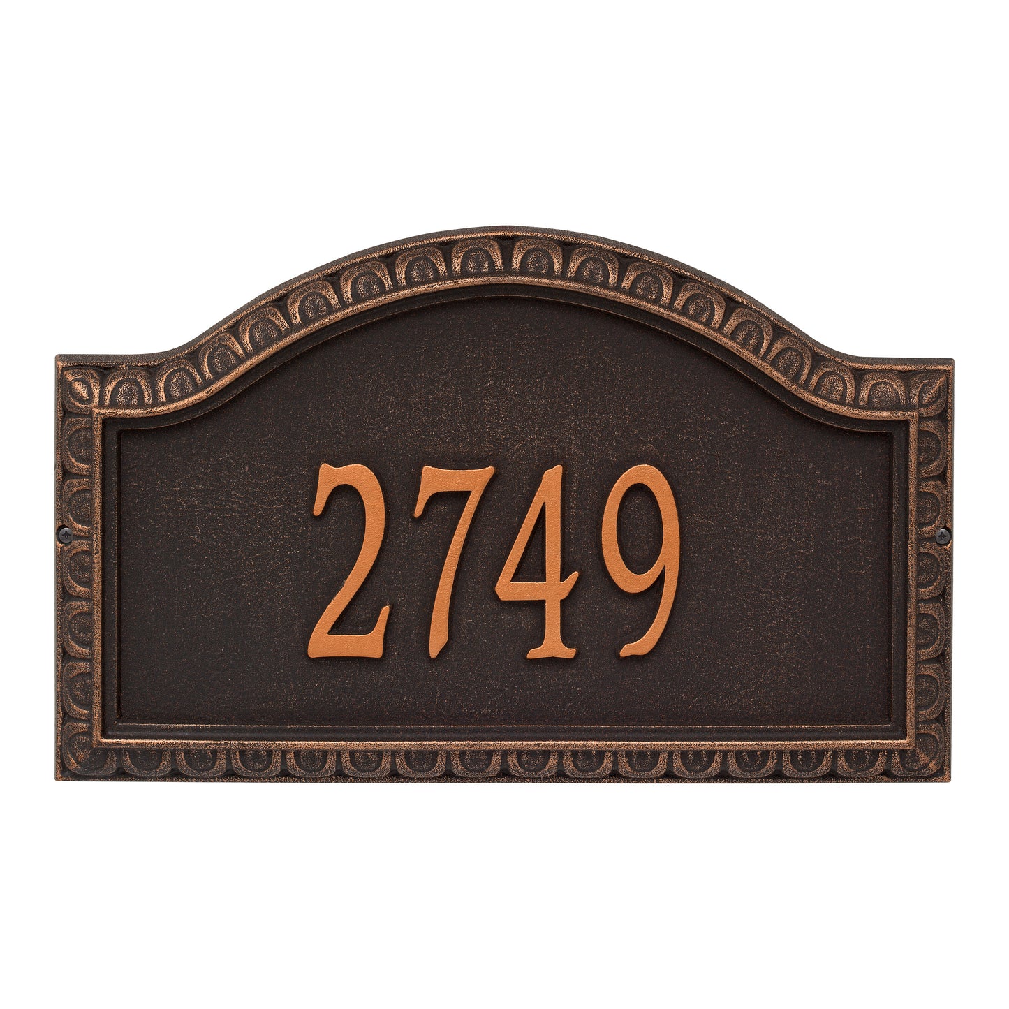 Whitehall Products Personalized Penhurst Grande Wall Plaque One Line Bronze/gold