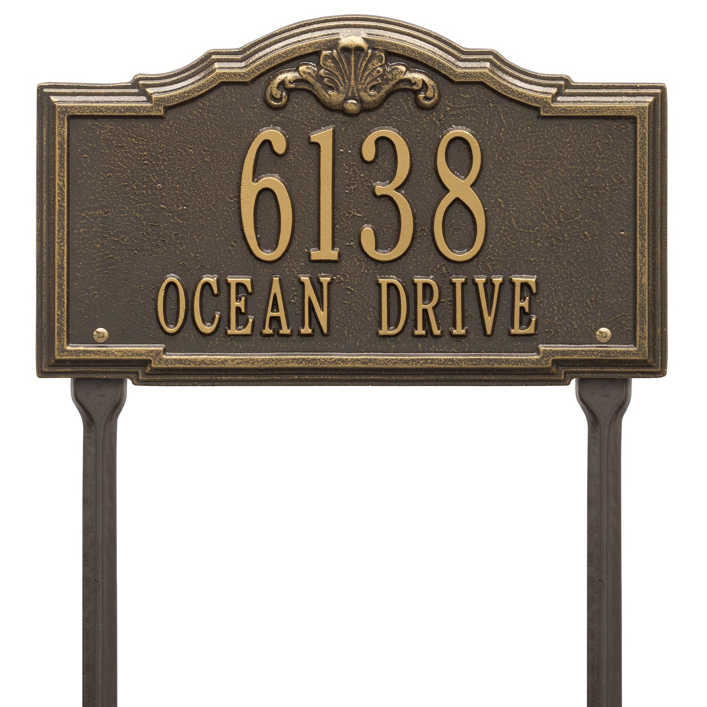 Whitehall Products Personalized Gatewood Standard Lawn Plaque Two Line