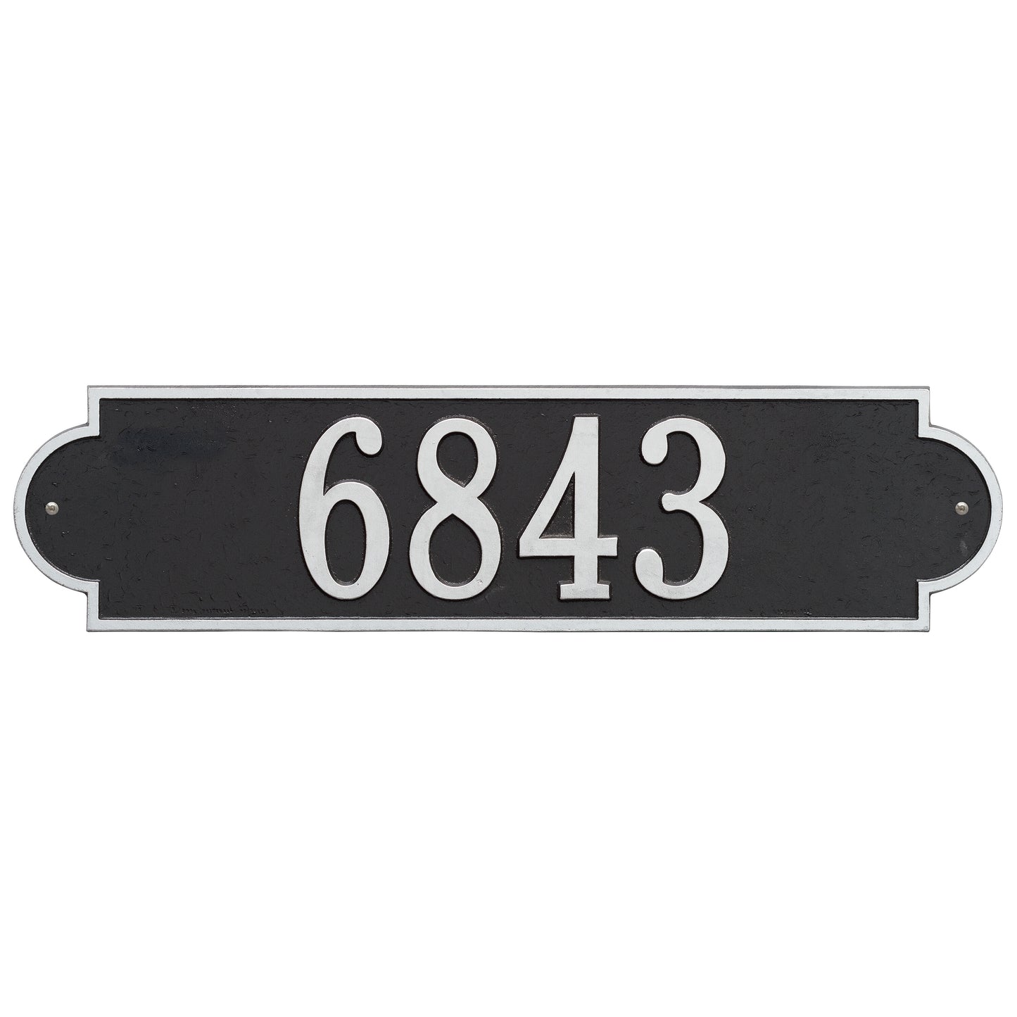Whitehall Products Personalized Richmond Estate Wall Plaque One Line Green/gold