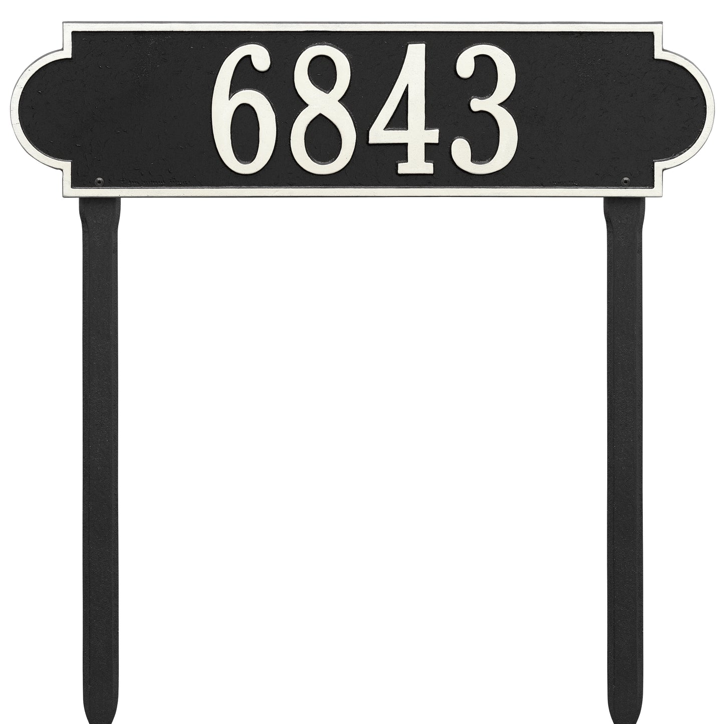 Whitehall Products Personalized Richmond Estate Lawn Plaque One Line Green/gold