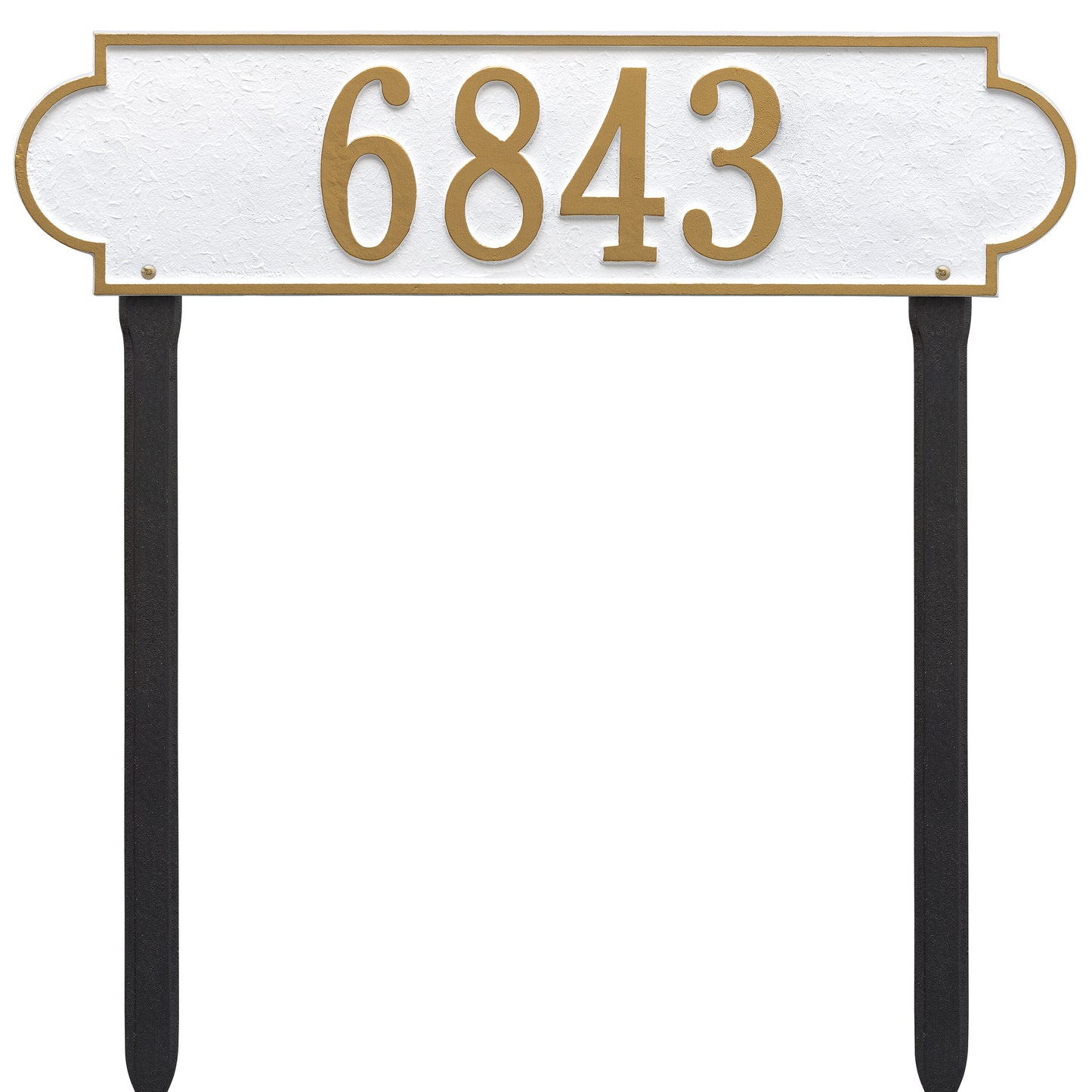 Whitehall Products Personalized Richmond Estate Lawn Plaque One Line