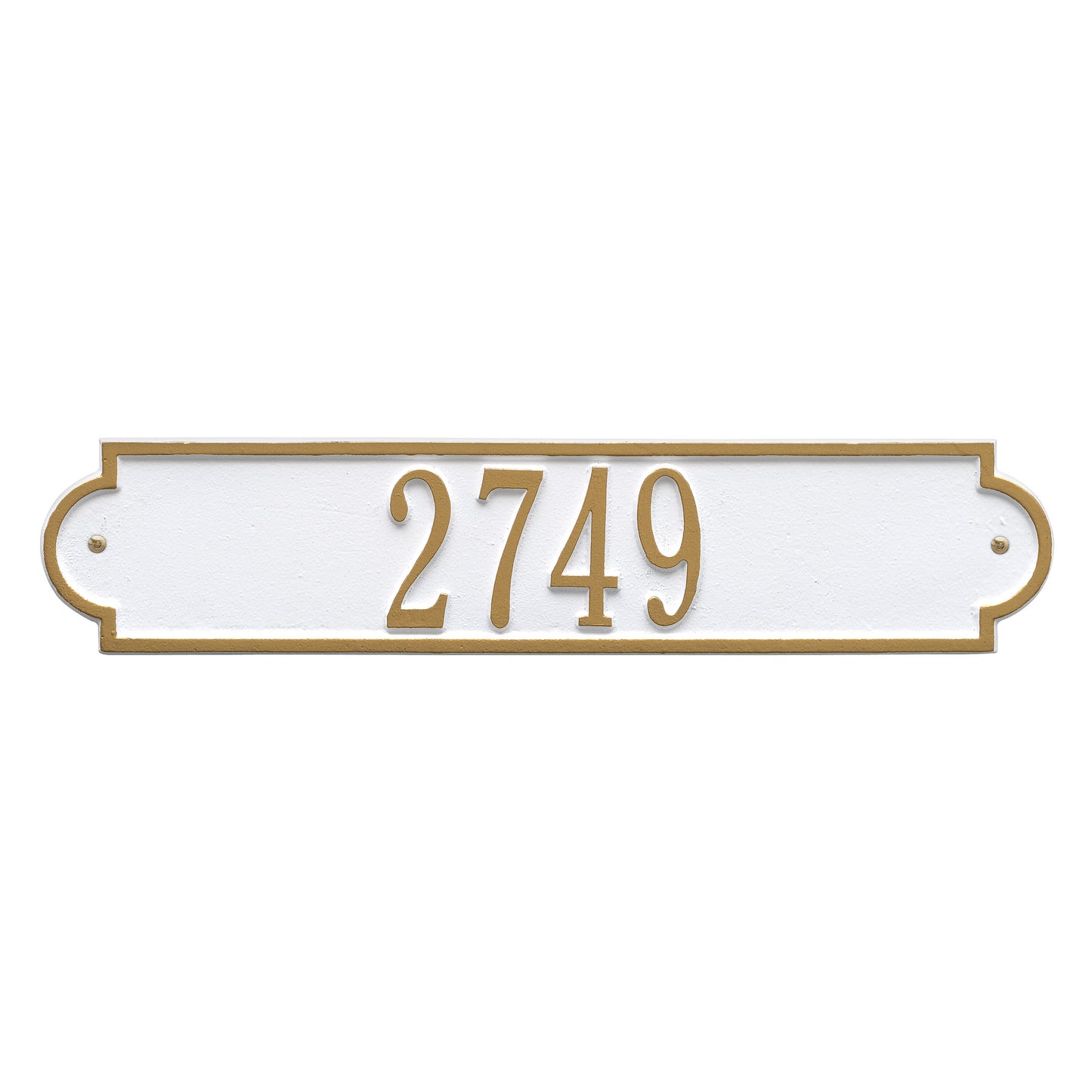 Whitehall Products Personalized Richmond Horizontal Standard Wall Plaque One Line