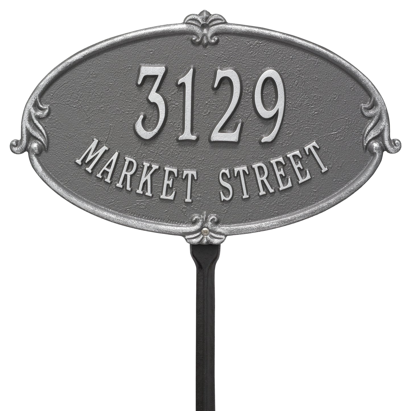 Whitehall Products Personalized Montecarlo Standard Lawn Plaque Two Line