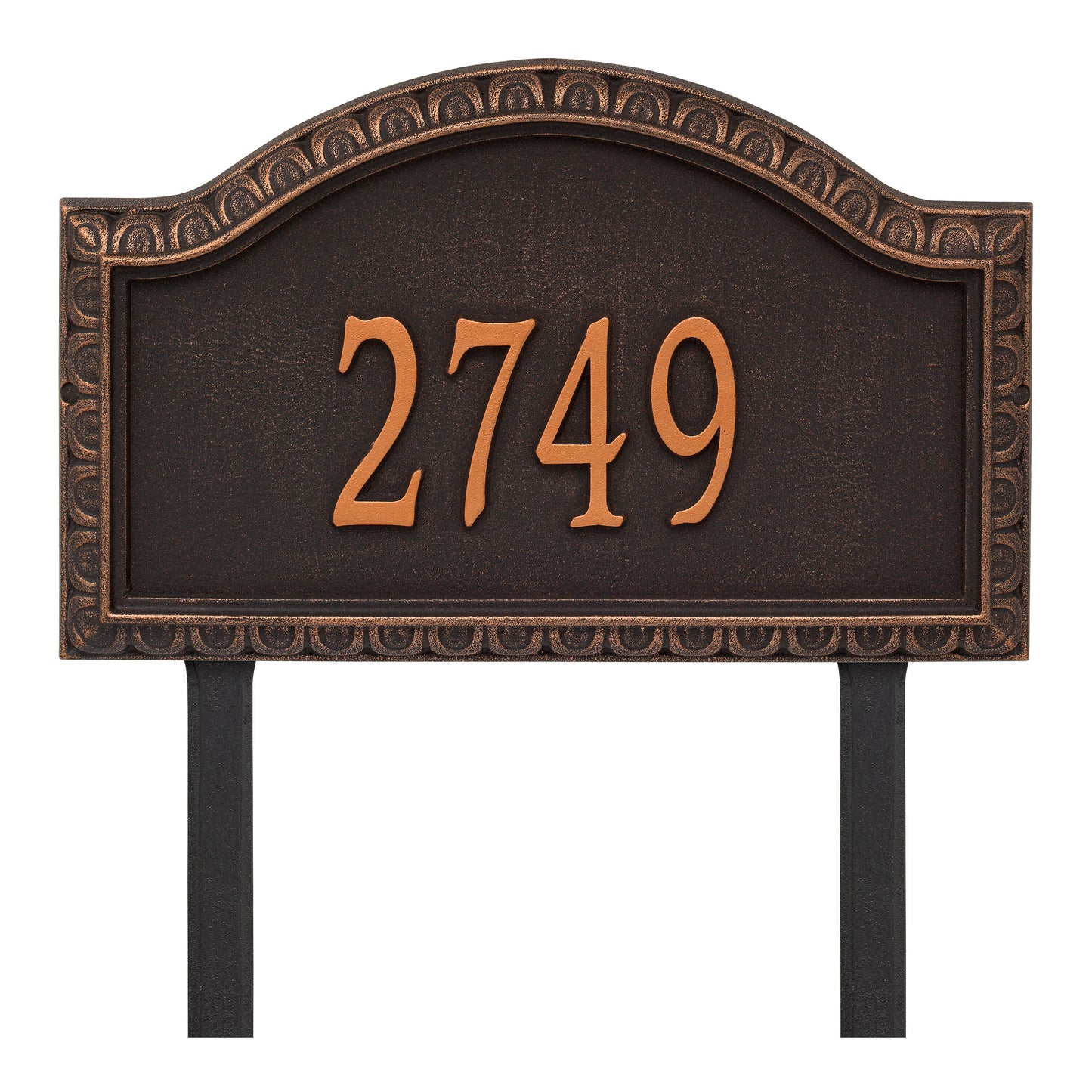 Whitehall Products Personalized Penhurst Grande Lawn Plaque Two Line Bronze/gold