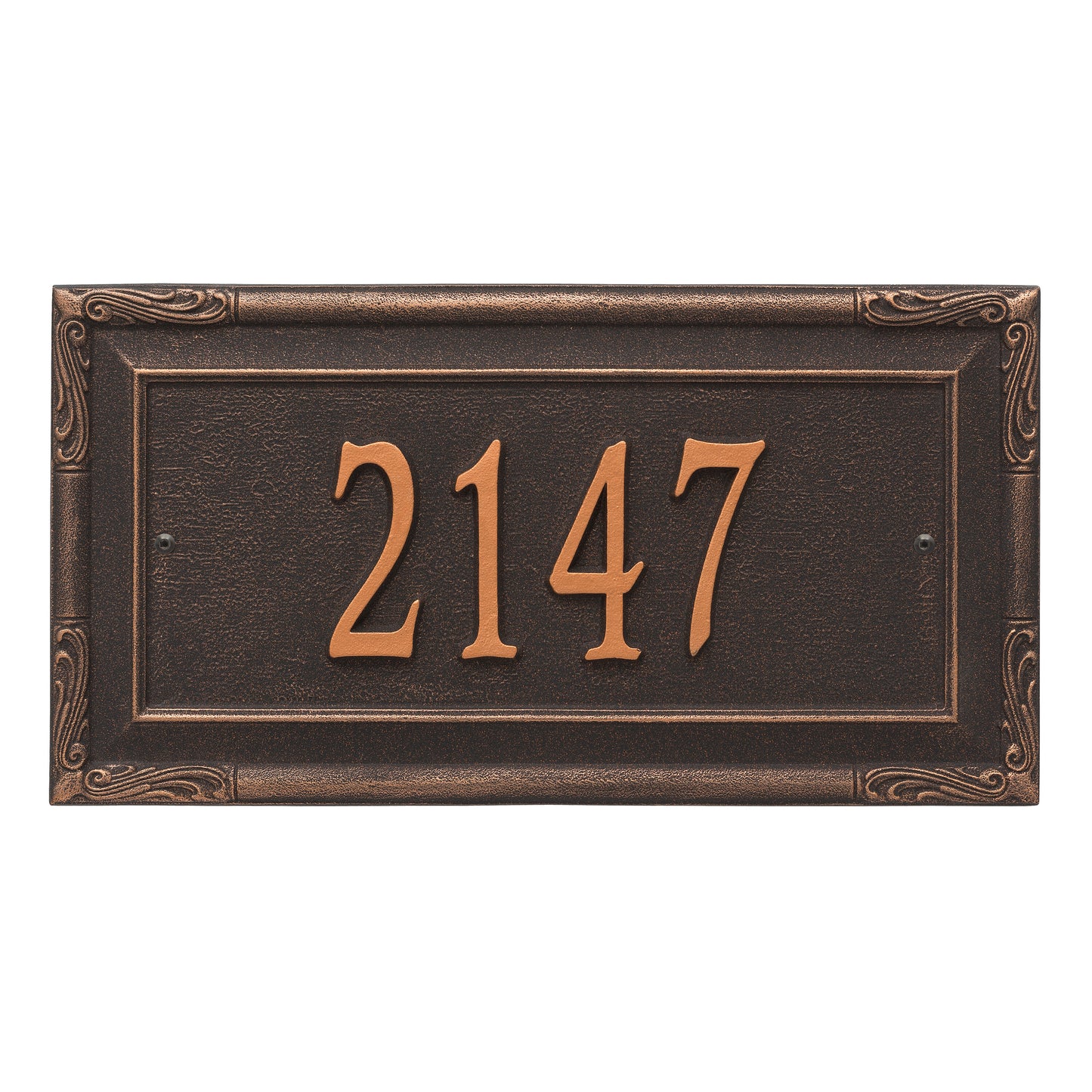 Whitehall Products Personalized Gardengate Grande Wall Plaque One Line