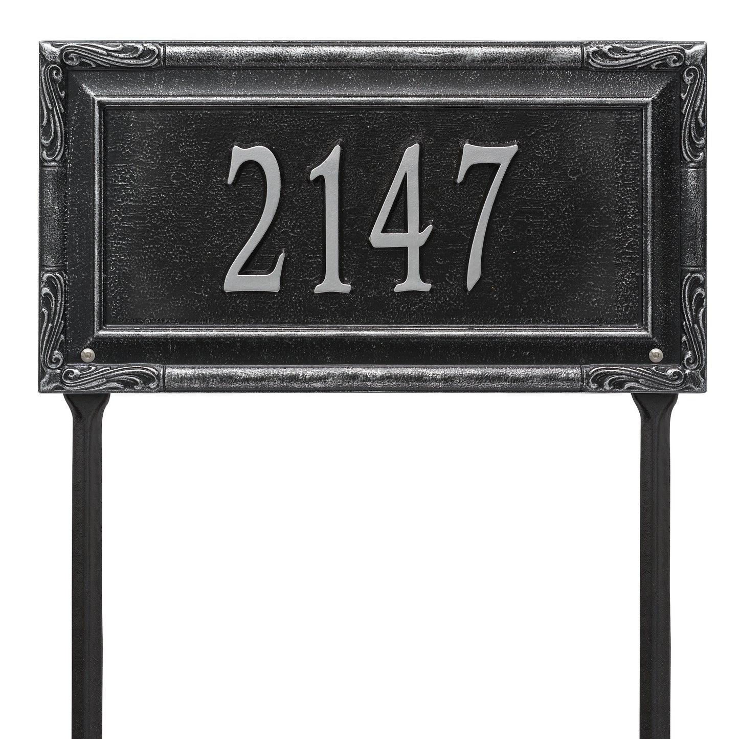 Whitehall Products Personalized Gardengate Grande Lawn Plaque One Line Bronze / Verdigris