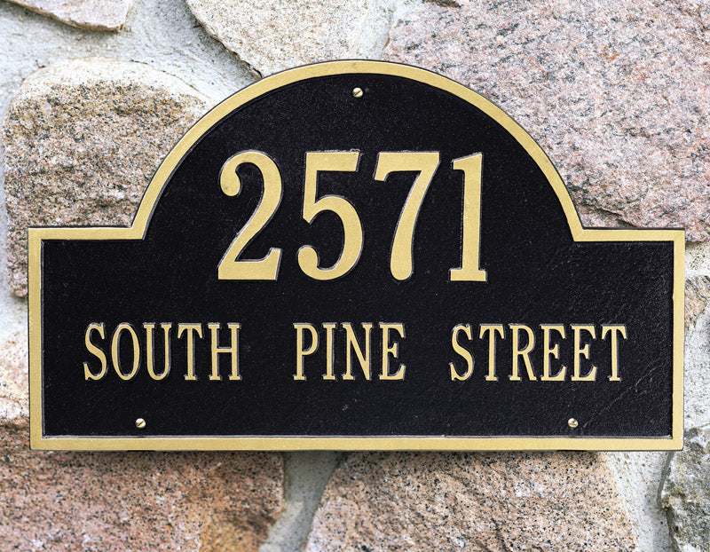 Whitehall Products Products Standard Arch Plaque