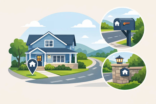Where to Place House Marker for Clear Visibility