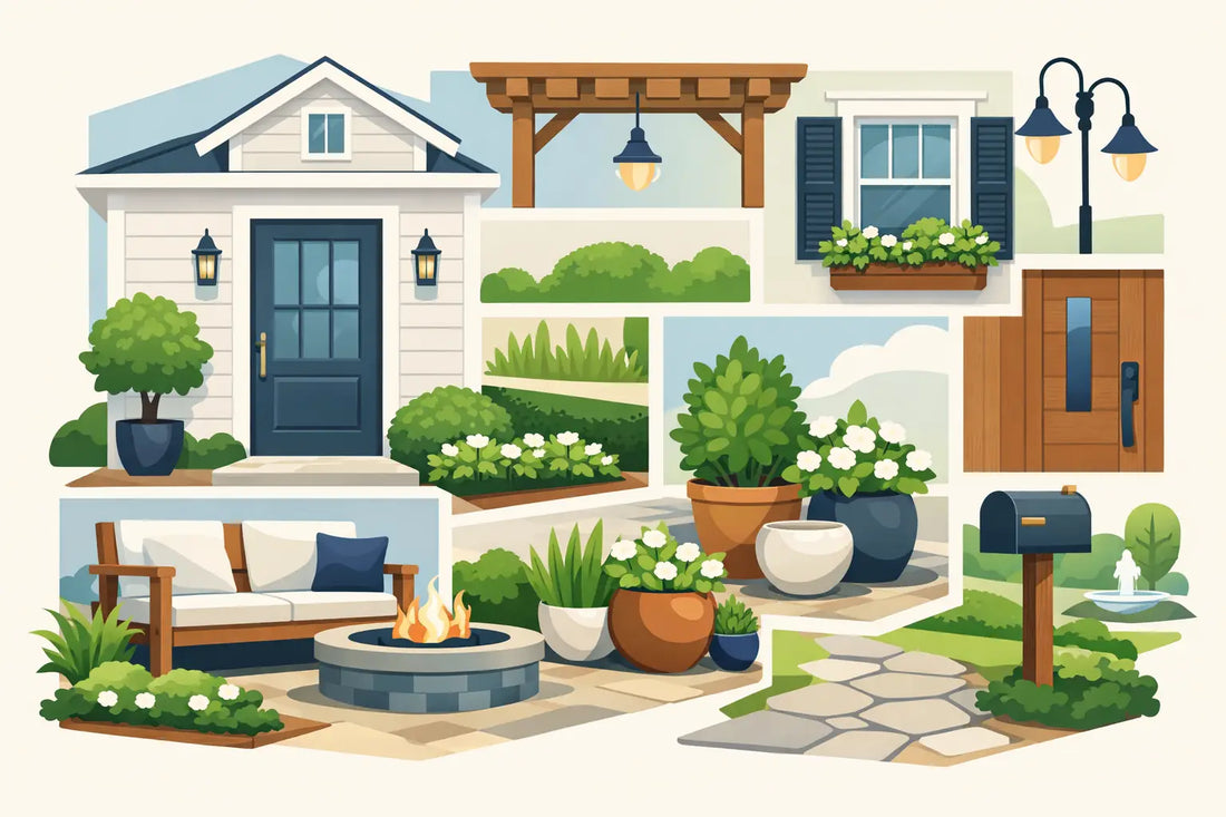 9 Top Curb Appeal House Accents to Add