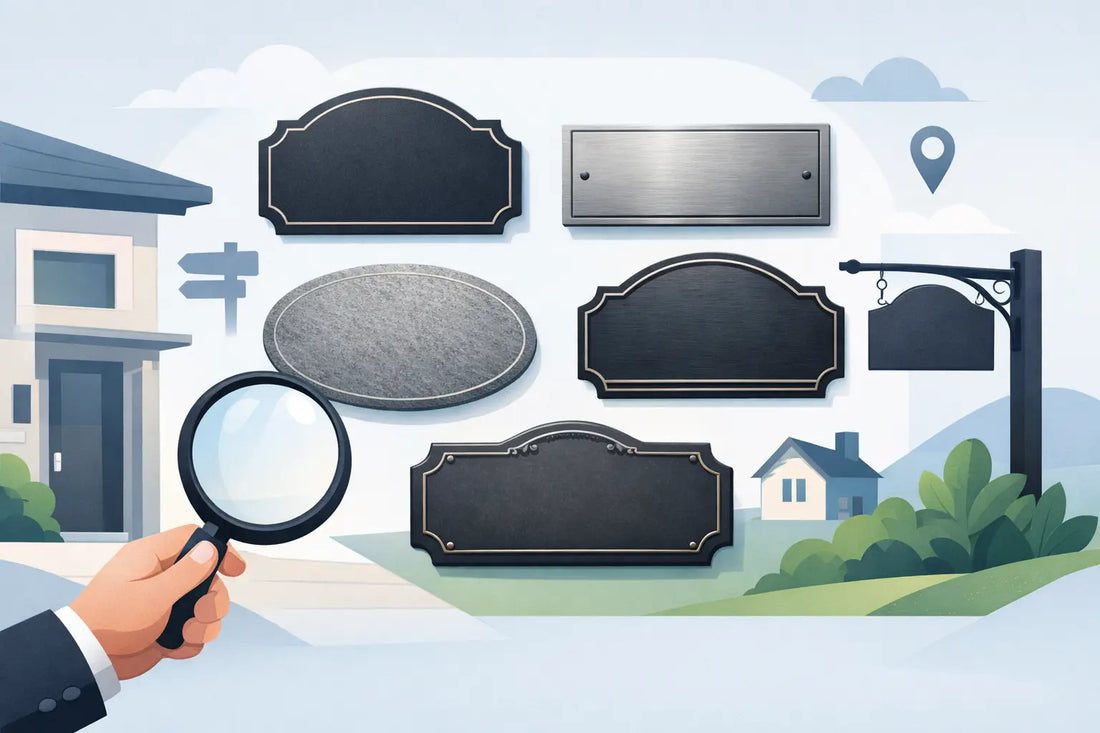How to Choose Address Plaque Styles