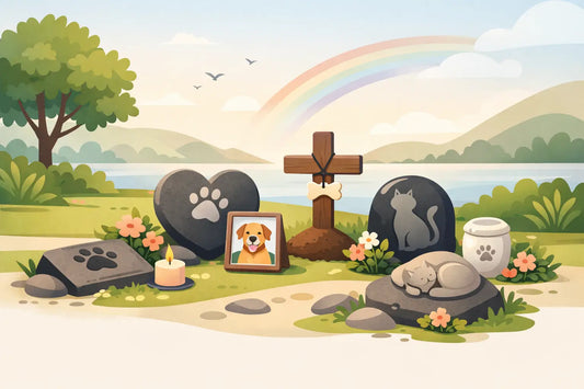 12 Pet Grave Marker Examples That Feel Personal