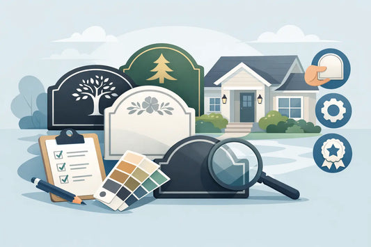 Arched House Plaque Personalized Buying Guide