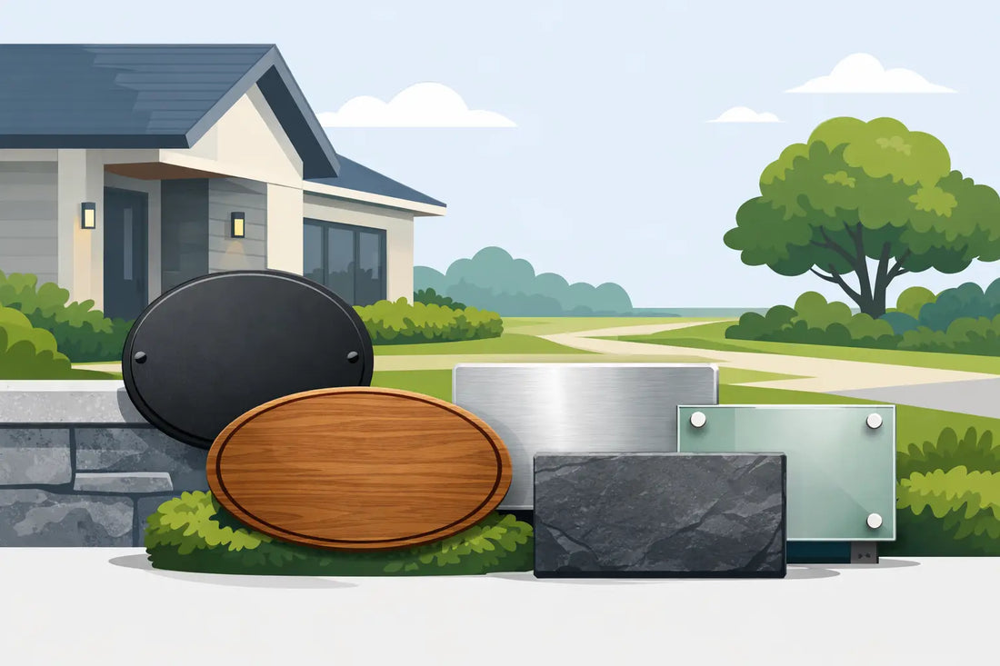 House Plaque Materials Explained for Lasting Curb Appeal