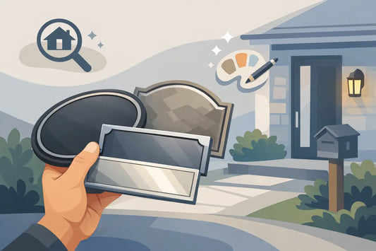 How to Choose Custom Address Plaques