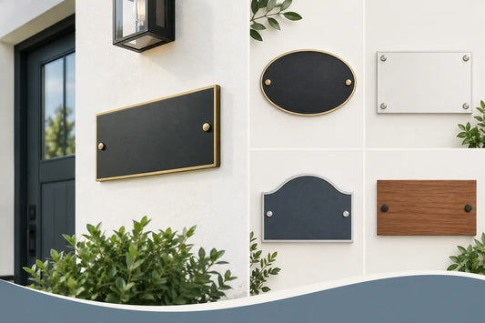 Whitehall Address Plaque Style Guide for Homes