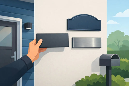 Choosing a Wall Mounted Address Plaque