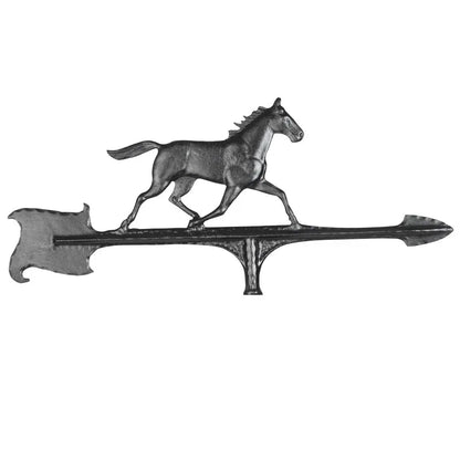 Whitehall 30" Horse Accent Weathervane - Black