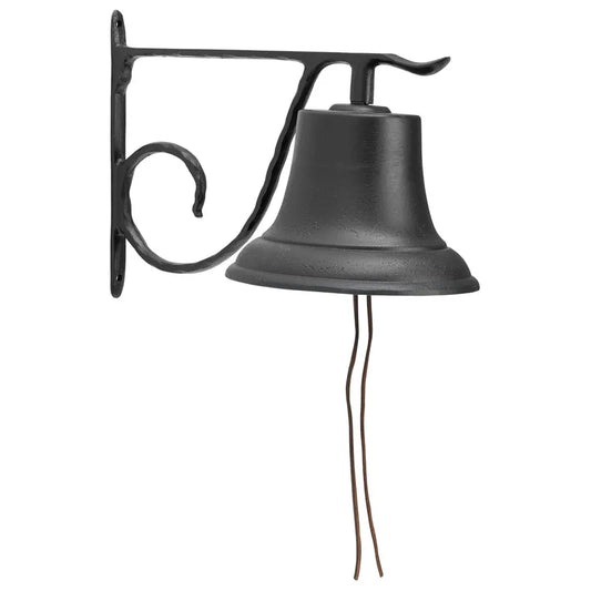 Whitehall Large Country Bell - Black