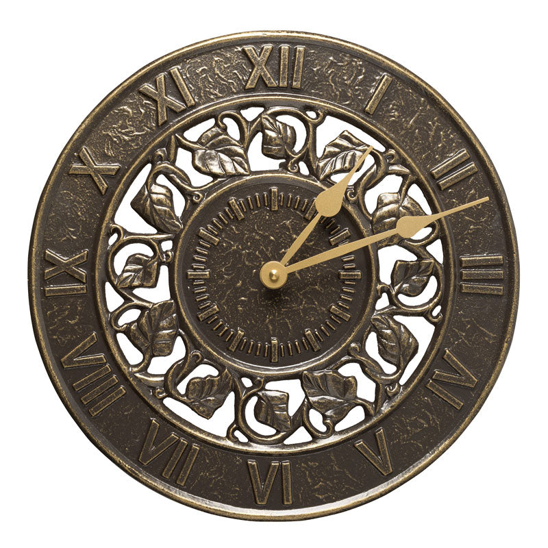 Whitehall Products Ivy 12 Indoor Outdoor Wall Clock 