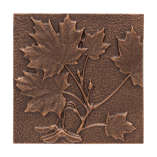 Whitehall Maple Leaf Wall Décor - Antique Copper