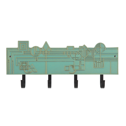 Frank Lloyd Wright Four-Hook Plaque