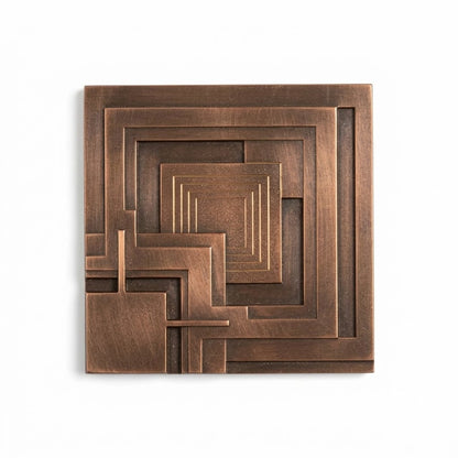 Frank Lloyd Wright Ennis Tile Plaque - 8" x 8"