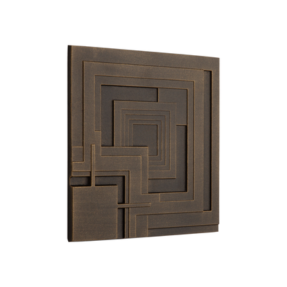 Frank Lloyd Wright Ennis Tile Plaque - 8" x 8"
