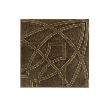 Frank Lloyd Wright Luxfer Prism Tile Plaque - 8" x 8"