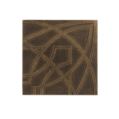 Frank Lloyd Wright Luxfer Prism Tile Plaque - 8" x 8"