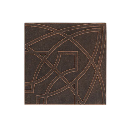 Frank Lloyd Wright Luxfer Prism Tile Plaque - 8" x 8"