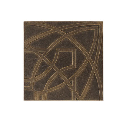 Frank Lloyd Wright Luxfer Prism Tile Plaque - 8" x 8"