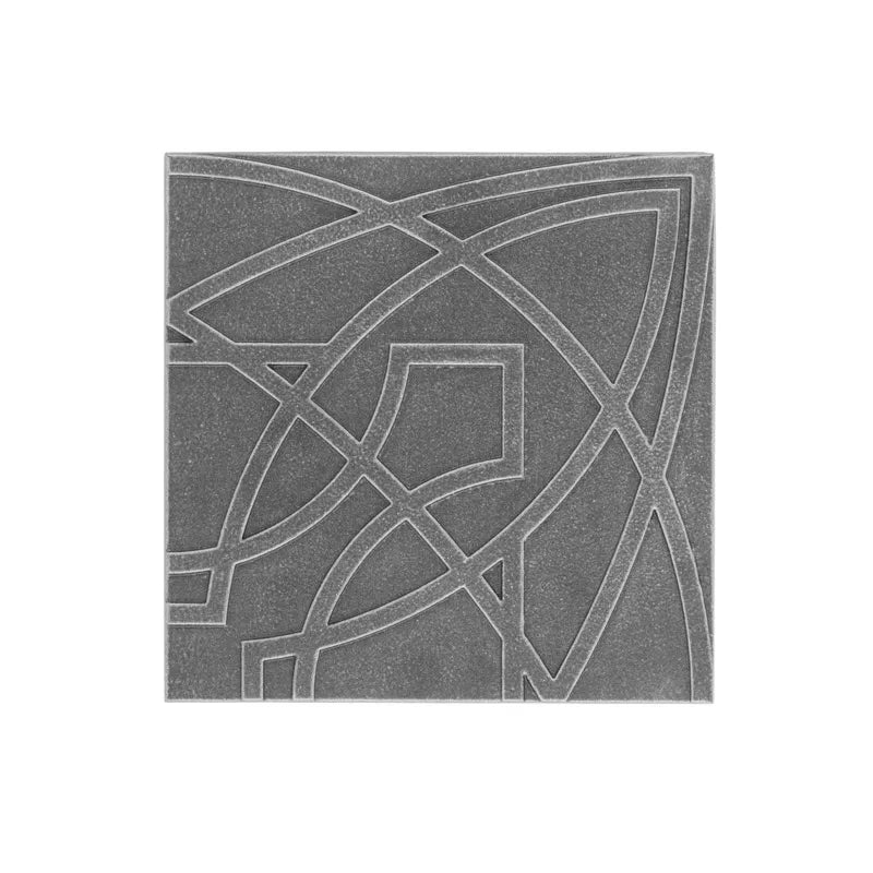 Frank Lloyd Wright Luxfer Prism Tile Plaque - 8" x 8"