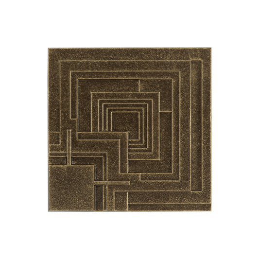 Frank Lloyd Wright Ennis - 8" x 8" Tile Plaques Set of Four