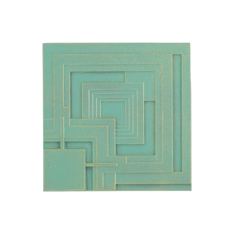 Frank Lloyd Wright Ennis - 8" x 8" Tile Plaques Set of Four