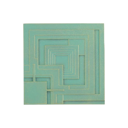 Frank Lloyd Wright Ennis - 8" x 8" Tile Plaques Set of Four