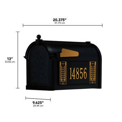 Capitol Mailbox - Frank Lloyd Wright Tree Of Life Package #2
