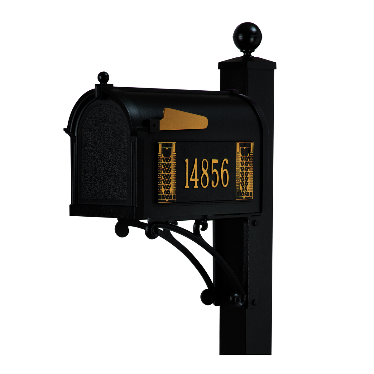 Capitol Mailbox - Frank Lloyd Wright Deluxe Tree Of Life Package #2