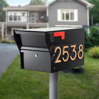 MultiVault Mailbox with Stand-Off Numbers