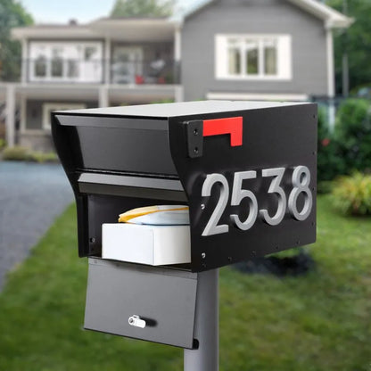 MultiVault Mailbox with Stand-Off Numbers