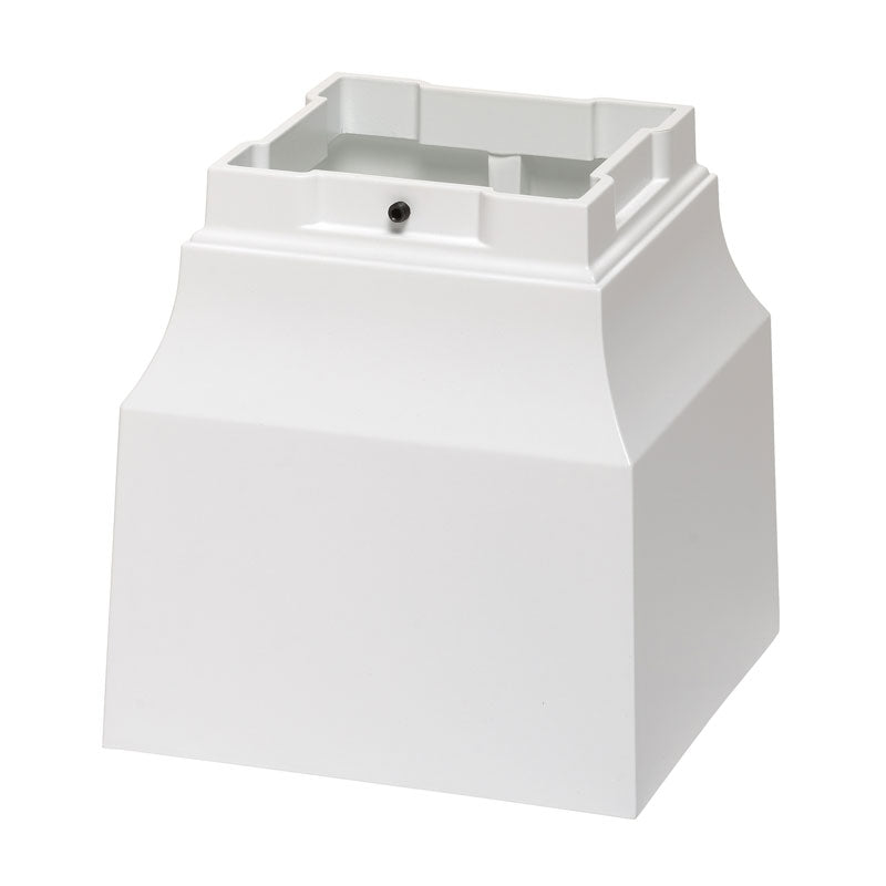 Whitehall Products Balmoral Mailbox Post Cuff White