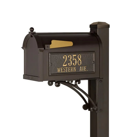 Superior Personalized Mailbox Package