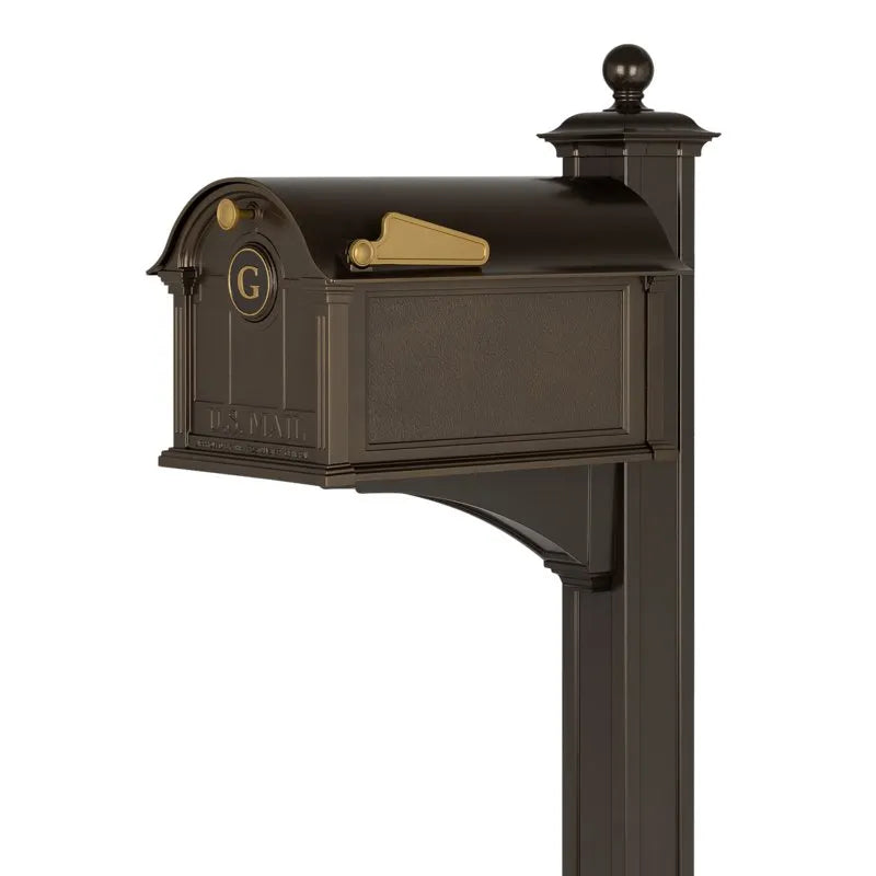 Balmoral Mailbox, Monogram & Post Package