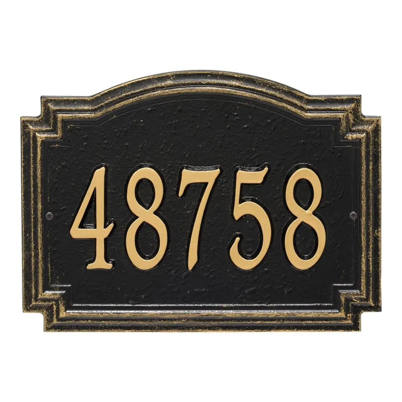 Whitehall Williamsburg Address Plaque