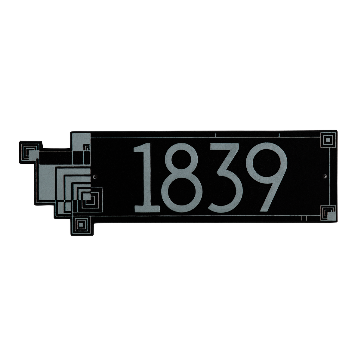 Frank Lloyd Wright Cube Abstraction Modern Plaque - Standard One Line