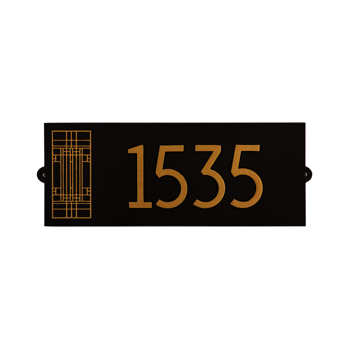 Frank Lloyd Wright Oak Park Modern Plaque - Standard One Line
