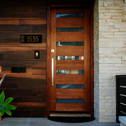 Frank Lloyd Wright Oak Park Modern Plaque - Standard One Line