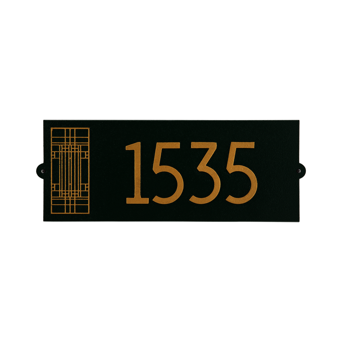 Frank Lloyd Wright Oak Park Modern Plaque - Standard One Line
